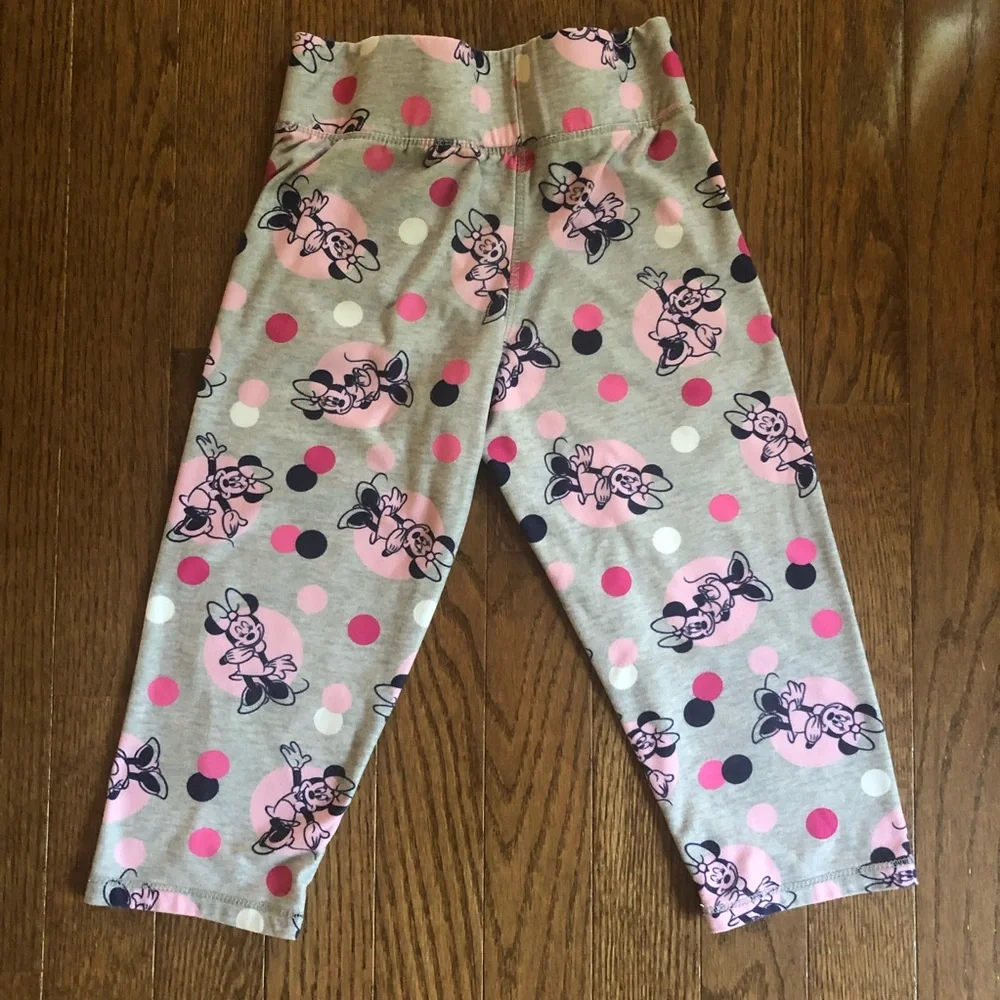 Disney Parks supersoft grey youth crop pants